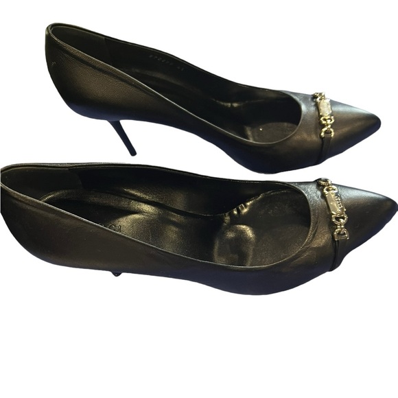 Gucci high heeled black shoes for women size 41 EU - Picture 7 of 16